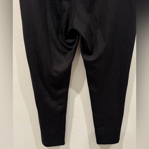 Universal Standard Black Ponte Knit Ankle Cropped Pull On Black Pants Size Small - Picture 11 of 13